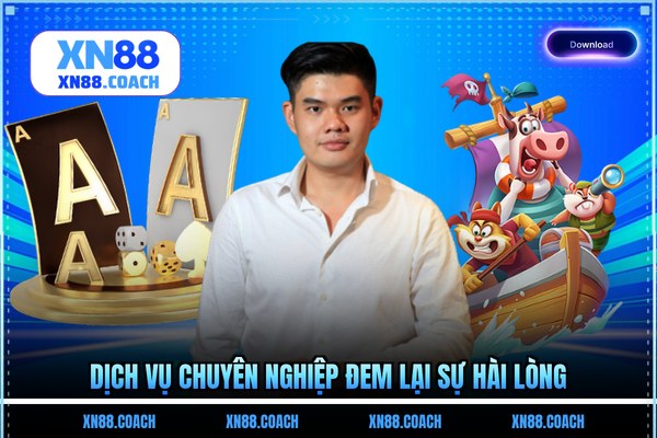 Dịch vụ chuyên nghiệp đem lại sự hài lòng 